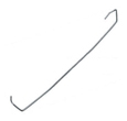 Universal JN roof tile clip with high lock